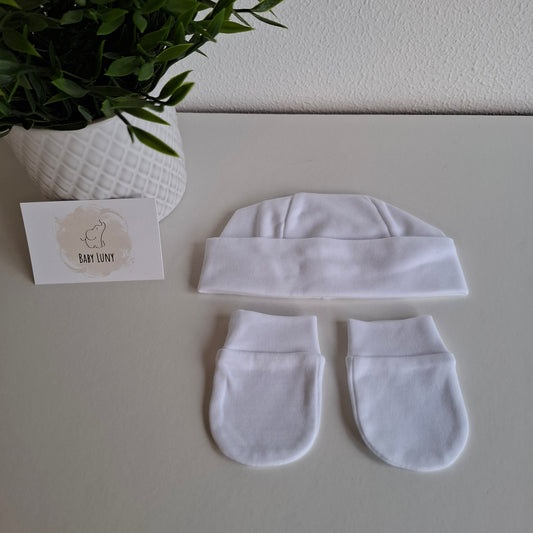 Conjunto Gorro e Luvas