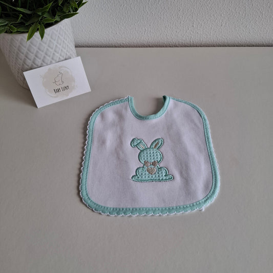 Babete Algodão Coelho