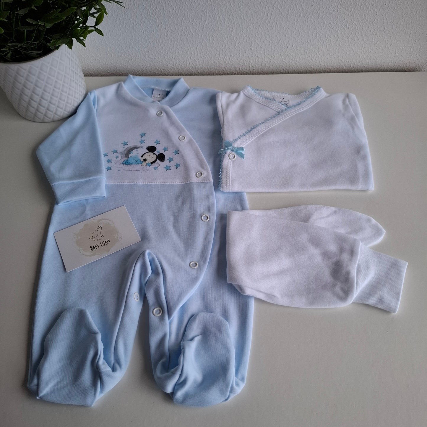 Baby Box Maternidade Azul