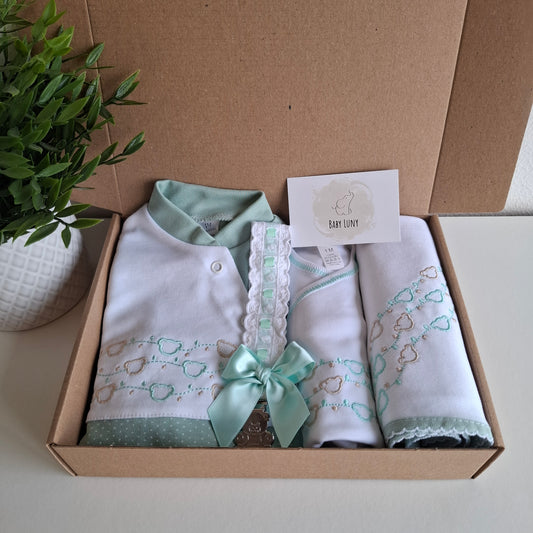 Mini Box Ursinhos Verde