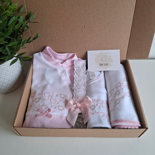 Mini Box Ursinhos Rosa