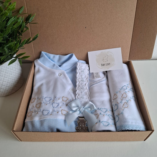 Mini Box Ursinhos Azul